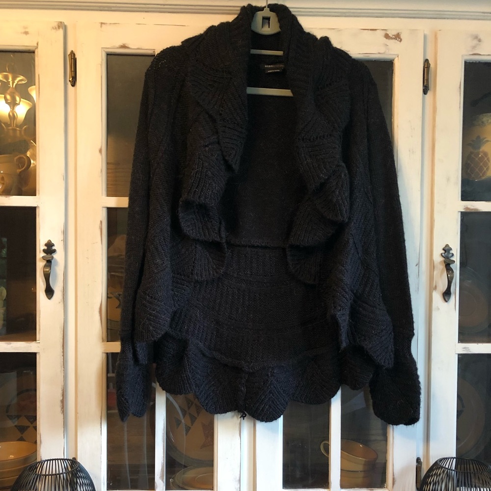 Bcbg black cardigan
